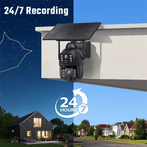 Solární HD kamera VIKING HDs06 4G venkovní s mobilní aplikací - obrázek 6