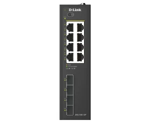 D-Link DIS-210G-12P Gigabit Industrial PoE+ Switch - obrázek 2