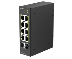 D-Link DIS-100G-10P průmyslový switch 10x Gigabit PoE+ - obrázek 3