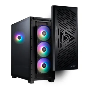 Adata XPG LANDER 501/Midi Tower/Transpar./Černá - obrázek 2