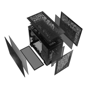 Adata XPG VALOR AIR NANO/Micro ATX/Černá - obrázek 6