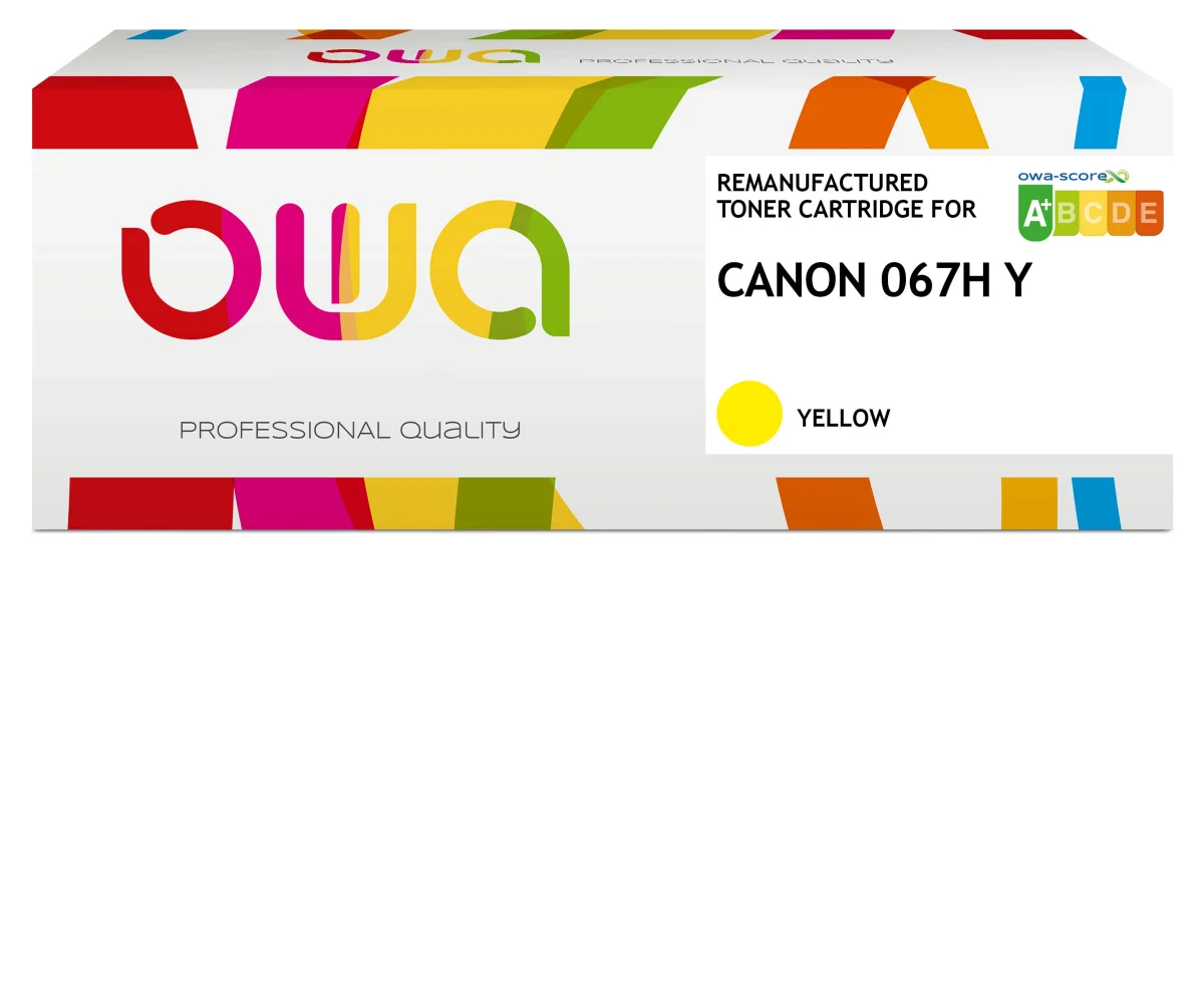 Toner Canon CRG-067H žlutý 2350 stran (Armor)