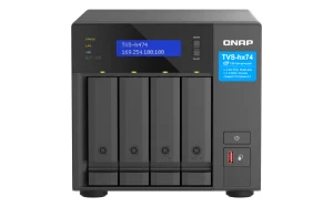QNAP TVS-h474-i3-8G NAS 4core 4,3GHz ZFS 16GB RAM
