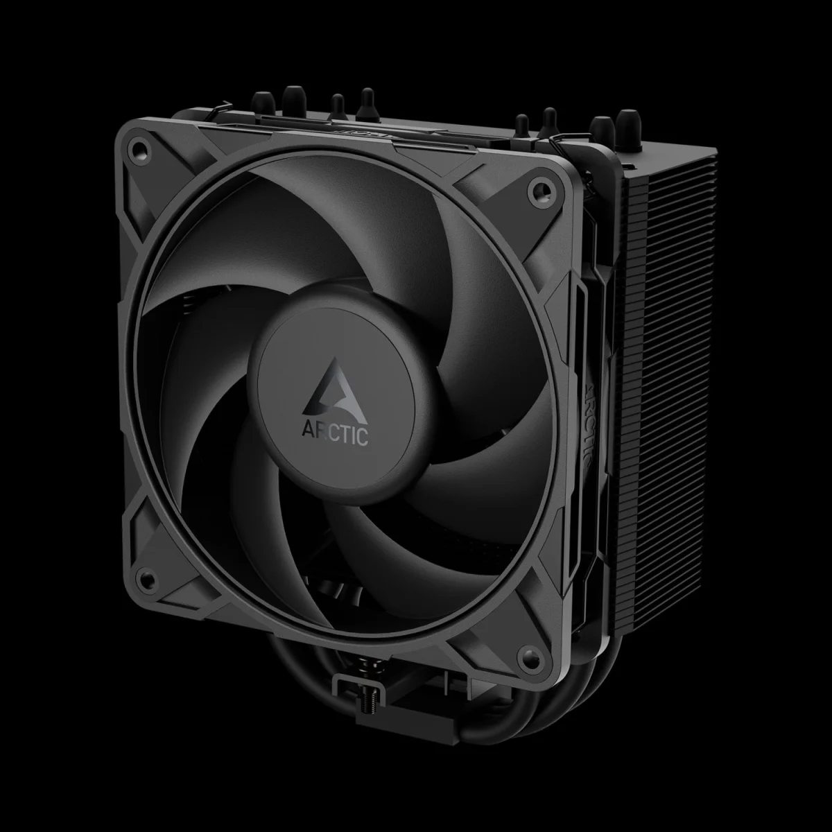 ARCTIC Freezer 36-S (Black) (BULK) - Výkonný a elegantní celočerný věžový chladič CPU