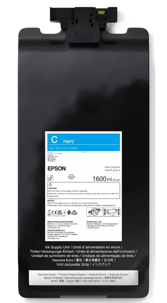 Inkoustová náplň Epson P-Series 64" žlutá 800 ml