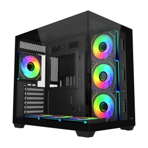 FSP M341-BA/Midi Tower/Transpar./Černá - obrázek 8