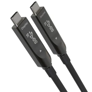 PremiumCord USB-C kabel Gen2 AOC DP1.4, 10m - obrázek 2