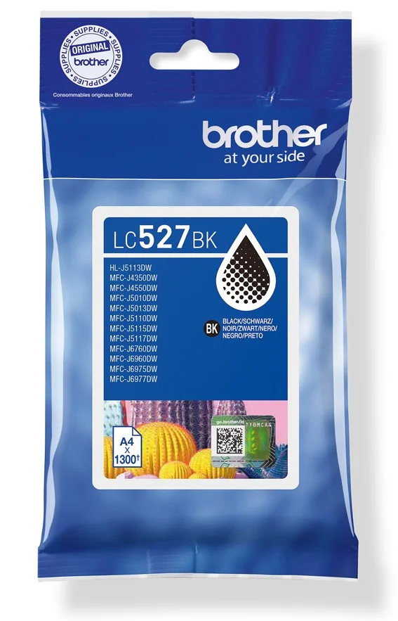 Inkoustová náplň Brother LC-527BK černá