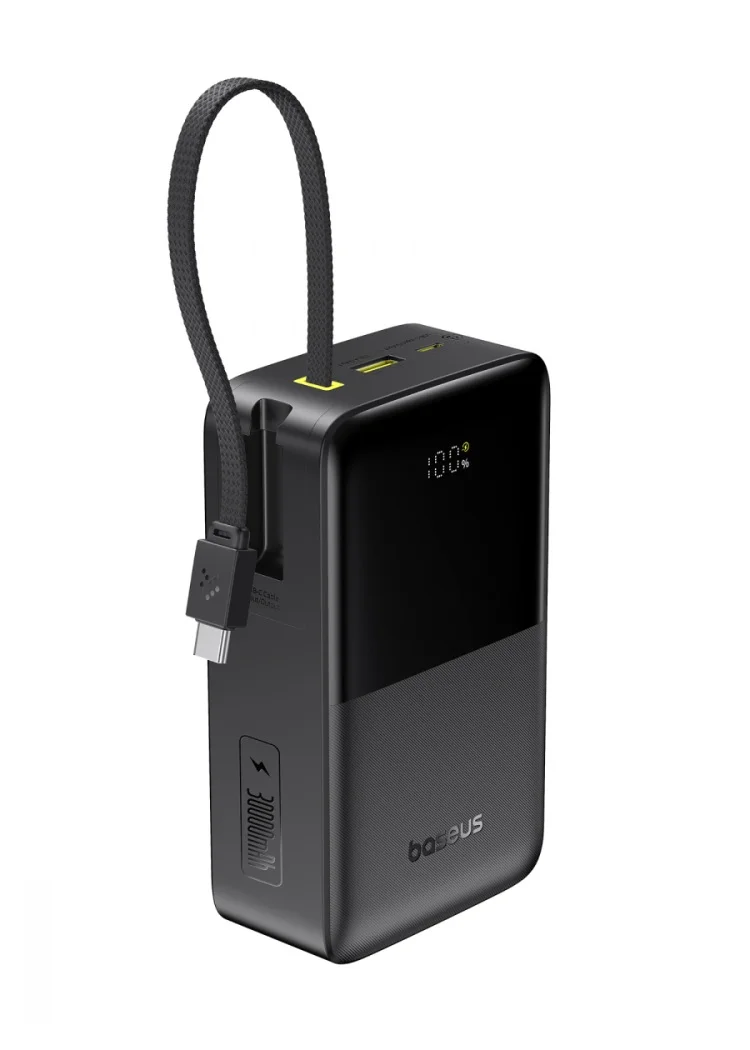 Baseus EnerFill FC51 Bipow 2 Pro 22.5W Powerbanka 30000mAh Cosmic Black