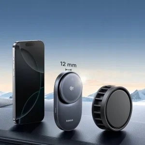 Baseus PrimeTrip VC2 Pro Cooling Magnetický Držák do Auta s Bezdrátovým Nabíjením 25W Cosmic Black - obrázek 10
