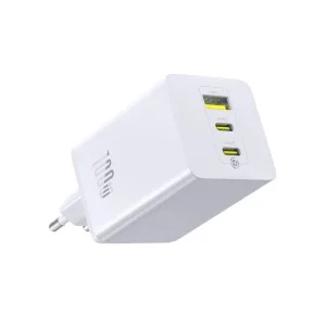 Baseus EnerFill FE11 Fast Nabíječka USB-A + USB-C + USB-C 100W Moon White - obrázek 3