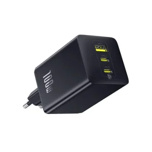 Baseus EnerFill FE11 Fast Nabíječka USB-A + USB-C + USB-C 100W Cosmic Black - obrázek 4