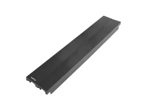 19" PLASTOVÝ RYCHLOMONTÁŽNÍ OHNIVZDORNÝ ZASLEPOVACÍ PANEL 2U ČERNÝ LANBERG - obrázek 2