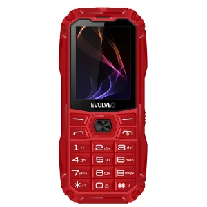 EVOLVEO MaxPhone A1, tlačítkový Dual SIM telefon, červený - obrázek 7