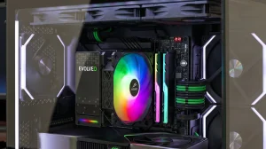 EVOLVEO QuietCool5, CPU chladič, 6x heatpipe, černý - obrázek 5