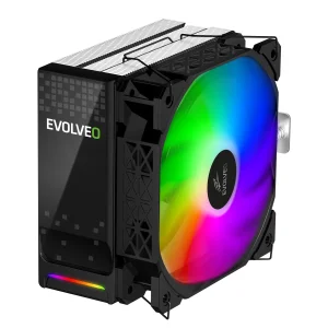 EVOLVEO QuietCool5, CPU chladič, 6x heatpipe, černý - obrázek 6