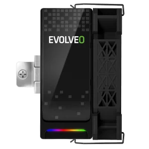 EVOLVEO QuietCool5, CPU chladič, 6x heatpipe, černý - obrázek 8
