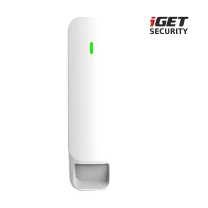 iGET SECURITY MP31 - bezdrátový záclonový pohybový PIR senzor pro alarm M6-4G s nastav. citlivosti