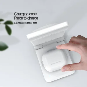 Nillkin PowerTrio 3v1 Bezdrátová Nabíječka MagSafe pro Samsung Watch White - obrázek 5
