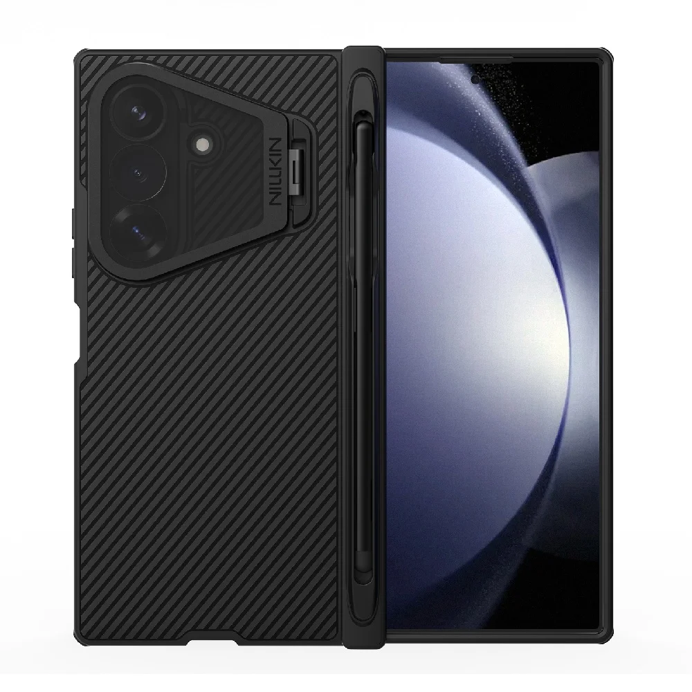 Nillkin CamShield Prop Magnetic Pen Slot (Transparent Lens) Zadní Kryt pro Samsung Galaxy Z Fold 8 U