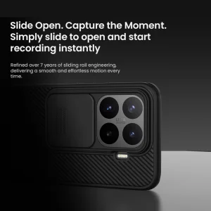 Nillkin CamShield PRO Zadní Kryt pro Xiaomi 17T Pro Transparent Black - obrázek 6