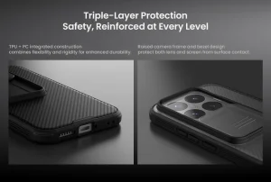 Nillkin CamShield PRO Zadní Kryt pro Xiaomi 17T Transparent Black - obrázek 6