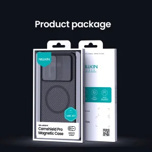 Nillkin CamShield PRO Magnetic Zadní Kryt pro Samsung Galaxy A57 Transparent Black - obrázek 2