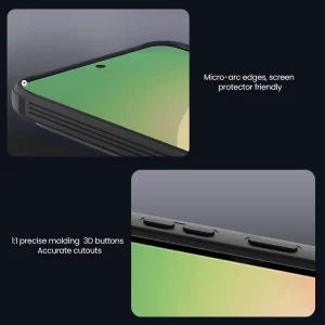Nillkin CamShield PRO Magnetic Zadní Kryt pro Samsung Galaxy A57 Transparent Black - obrázek 4