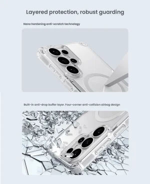 Nillkin Nature TPU PRO Magnetic Kryt pro Samsung Galaxy S26 Ultra Transparent - obrázek 4