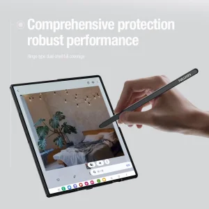 Nillkin Super Frosted FOLD Magnetic Pen Slot Zadní Kryt pro Samsung Galaxy Z Fold 8 Ultra Transparen - obrázek 2