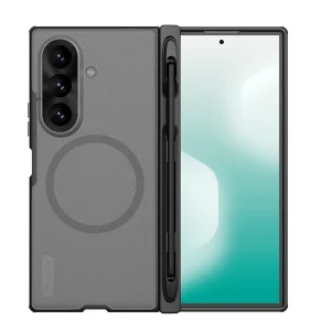 Nillkin Super Frosted FOLD Magnetic Pen Slot Zadní Kryt pro Samsung Galaxy Z Fold 8 Ultra Transparen