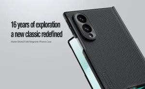 Nillkin Super Frosted FOLD Magnetic Zadní Kryt pro Samsung Galaxy Z Fold 8 Black - obrázek 2