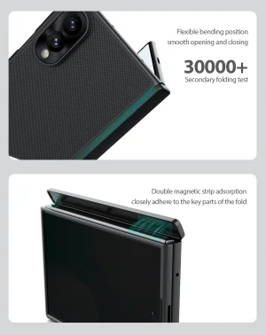Nillkin Super Frosted FOLD Magnetic Zadní Kryt pro Samsung Galaxy Z Fold 8 Black - obrázek 8