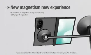 Nillkin Super Frosted FOLD Magnetic Zadní Kryt pro Samsung Galaxy Z Fold 8 Transparent Black - obrázek 6
