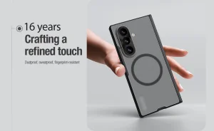 Nillkin Super Frosted FOLD Magnetic Zadní Kryt pro Samsung Galaxy Z Fold 8 Ultra Black - obrázek 3