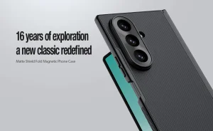Nillkin Super Frosted FOLD Magnetic Zadní Kryt pro Samsung Galaxy Z Fold 8 Ultra Black - obrázek 5