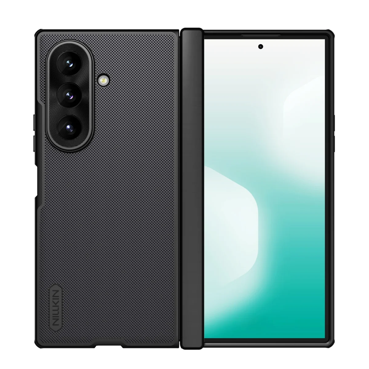 Nillkin Super Frosted FOLD Magnetic Zadní Kryt pro Samsung Galaxy Z Fold 8 Ultra Black