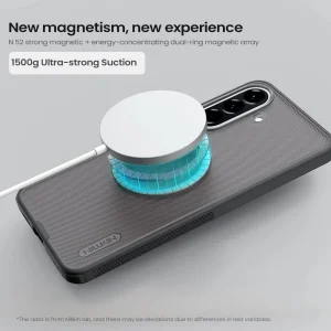 Nillkin Super Frosted PRO Magnetic Zadní Kryt pro Samsung Galaxy A57 Transparent Black - obrázek 6