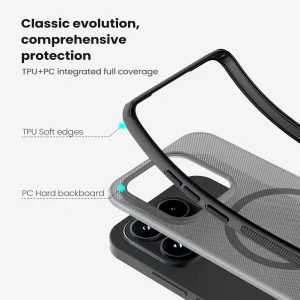 Nillkin Super Frosted PRO Magnetic Zadní Kryt pro Xiaomi 17 Transparent Black - obrázek 5