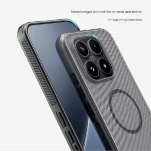Nillkin Super Frosted PRO Magnetic Zadní Kryt pro Xiaomi 17 Transparent Black - obrázek 6