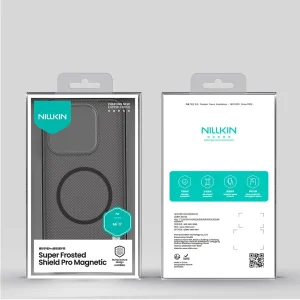 Nillkin Super Frosted PRO Magnetic Zadní Kryt pro Xiaomi 17 Transparent Black - obrázek 7