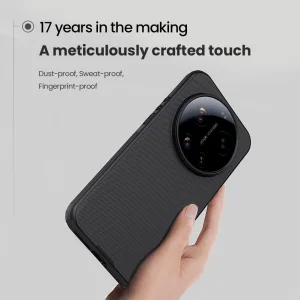 Nillkin Super Frosted PRO Magnetic Zadní Kryt pro Xiaomi 17 Ultra Black - obrázek 2