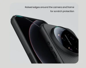 Nillkin Super Frosted PRO Magnetic Zadní Kryt pro Xiaomi 17 Ultra Black - obrázek 4