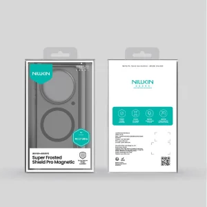 Nillkin Super Frosted PRO Magnetic Zadní Kryt pro Xiaomi 17 Ultra Transparent Black - obrázek 7