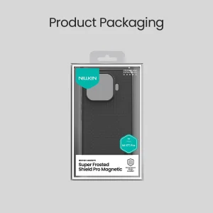 Nillkin Super Frosted PRO Magnetic Zadní Kryt pro Xiaomi 17T Pro Black - obrázek 5