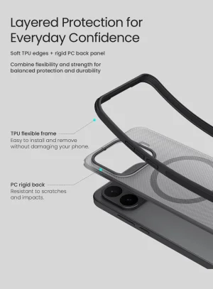 Nillkin Super Frosted PRO Magnetic Zadní Kryt pro Xiaomi 17T Pro Black - obrázek 7