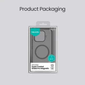 Nillkin Super Frosted PRO Magnetic Zadní Kryt pro Xiaomi 17T Transparent Black - obrázek 8