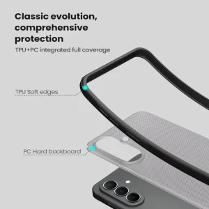 Nillkin Super Frosted PRO Zadní Kryt pro Samsung Galaxy A37 Transparent Black - obrázek 4