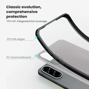 Nillkin Super Frosted PRO Zadní Kryt pro Samsung Galaxy A57 Transparent Black - obrázek 3
