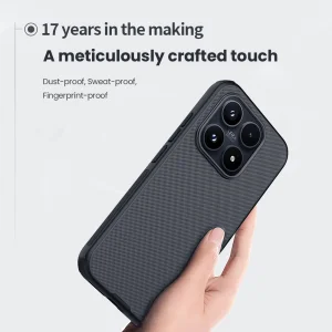 Nillkin Super Frosted PRO Zadní Kryt pro Xiaomi 17 Black - obrázek 3